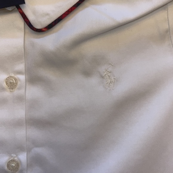 Ralph Lauren Shirts & Tops Nwt Ralph Lauren Sz 6 Girls White Button